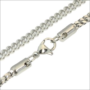 画像2: 3ミリ ボックスキヘイ ネックレス チェーン ステンレス 316L 誕生日クリスマスプレゼント 記念日 高品質 お祝い ギフト用 / ジーラブ (2)