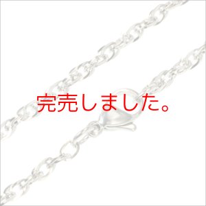 画像5: 2.5ミリ ダブルアズキ ステンレス 316L 普段使いしやすい アクセサリー お祝い ギフト用 / ジーラブ (5)