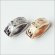 画像2: ハワイアン リングホルダー ペンダント スティール シルバー 指輪 を ネックレス に 通す クリッカー ステンレス 便利 パーツ アクセサリー (2)