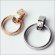 画像10: ハワイアン リングホルダー ペンダント スティール シルバー 指輪 を ネックレス に 通す クリッカー ステンレス 便利 パーツ アクセサリー (10)