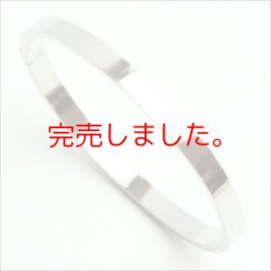 画像4: ステンレス バングル / 6ミリ幅 ハワイアン ホワイト シェル バングル シルバーギフトにも人気 / ジーラブ (4)
