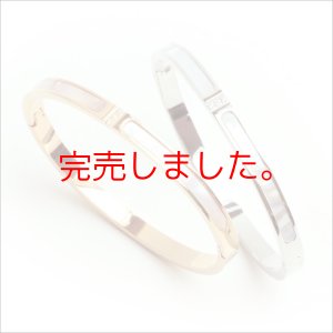 画像6: ステンレス バングル / 6ミリ幅 ハワイアン ホワイト シェル バングル シルバーギフトにも人気 / ジーラブ (6)