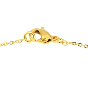 画像2: １ミリ マリーナ（ゴールド）ステンレス チェーン ブレスレット 誕生日プレゼント 記念日 高品質 お祝い ギフト用 / ジーラブ (2)