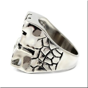 画像4: ステンレス 指輪 ドクロスカルクロス十字架 金属アレルギー対応 アクセサリーハード / 316Ｌ /    錆びないリング 誕生日クリスマスプレゼント 記念日 高品質 お祝い ギフト用にも人気 / ジーラブ (4)