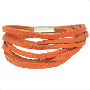 画像4: 6連 レザー ブレスレット 誕生日クリスマスプレゼント 記念日 高品質 お祝い 革 ステンレス メンズギフト用 / ジーラブ (4)