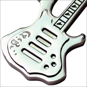 画像4: ギター ペンダントトップ ステンレス ネックレス ヘッドギフト用 / ジーラブ (4)