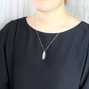 画像7: ハワイアンサーフペンダント トップ シルバー ピンクゴールド ツートン ステンレス316L 誕生石 ギフト用 / ジーラブ (7)