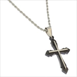 画像2: ヴァンパイアクロス / ステンレス ネックレス トップ 316L 誕生日クリスマスプレゼント 記念日 高品質 お祝い ギフト用 / ジーラブ (2)