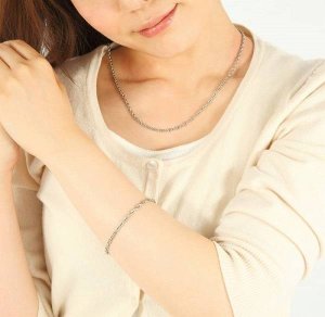 画像3: 2.5ミリ ダブルアズキチェーン ブレスレット 誕生日クリスマスプレゼント 記念日 高品質 お祝い ギフト用 / ジーラブ (3)