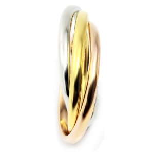 画像7: ステンレス 指輪 トリニティ 3連リング Trinity サージカル  金属アレルギー対応 アクセサリー 錆びない 変色しないリング 刻印アレルギーフリー ギフト用にも人気 / ジーラブ (7)