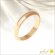 画像2: 3ミリ幅オーバル ピンクゴールド ミラーリング ３mmMirror Ｒｉｎｇステンレス 指輪 錆びないリング 刻印 名入れ 無料錆びないリング (2)