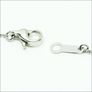 画像4: ステンレス ブレスレット スタッズチェーン B1222 ネックレストップ 誕生日プレゼント 記念日 高品質 お祝いギフト用 / ジーラブ (4)