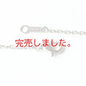 画像2: ペアネックレス ステンレス チェーン付 ネックレス ダブルリング VieN1288P-N1288BKギフト用 / ジーラブ (2)