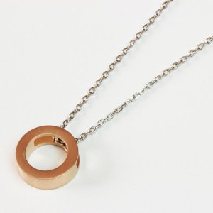 画像3: ネックレス ステンレス マットリング ピンク N1292Pネックレストップ ギフト用 / ジーラブ (3)